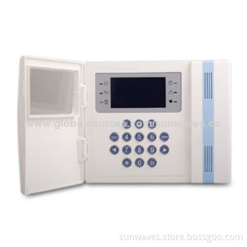 62-zone Wireless Intruder Alarm with Menu Operating Wireless System and Built-in Siren